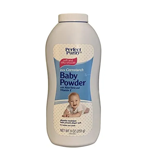 perfect purity cornstarch powder vitamin