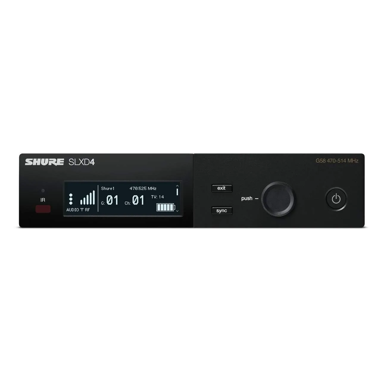 shure slxd4 wireless transmitter separately