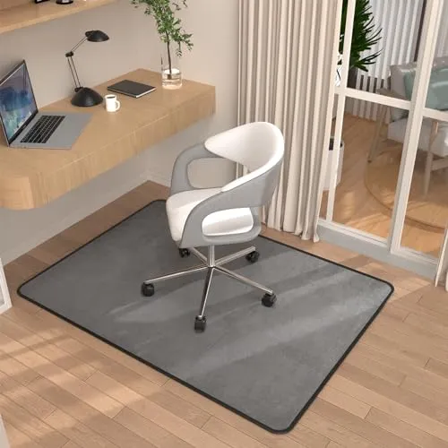 placoot corduroy heavy duty office chair mat for carpet hardwood floors tri fold floor mat desk chair mat for carpeted floors and hardwood floor for home office
