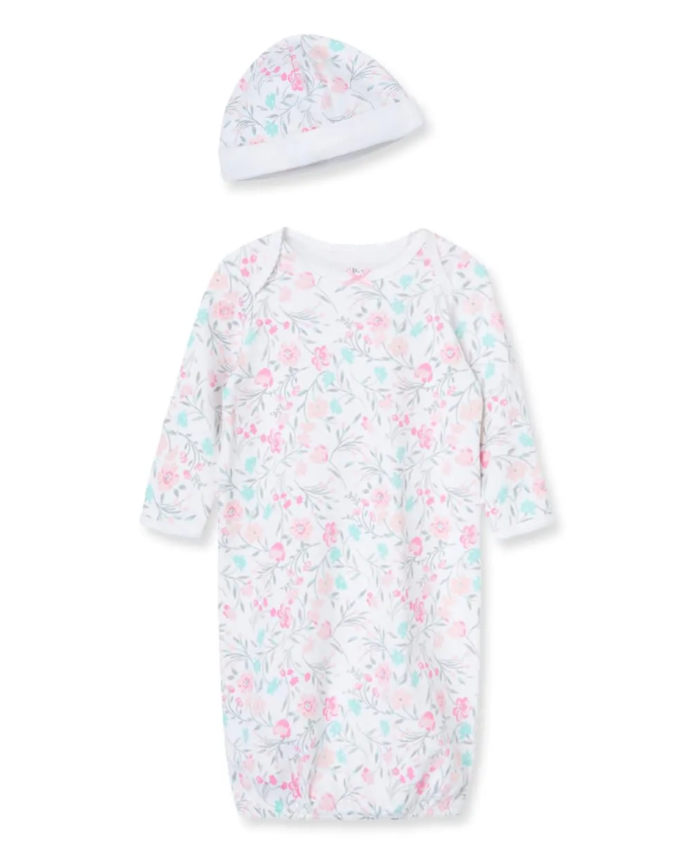 little me girls 2 piece nightgown