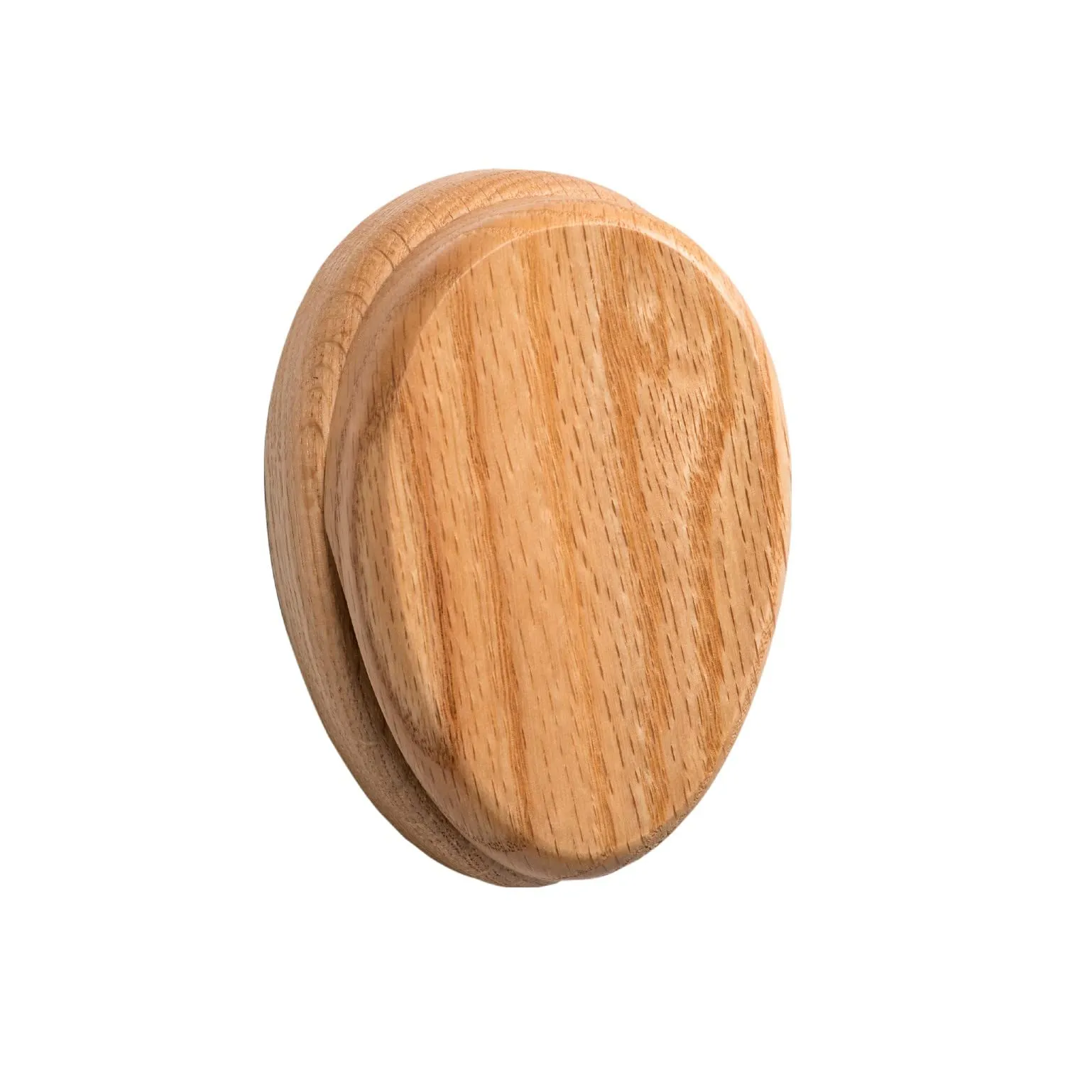 oak towel holder plain design