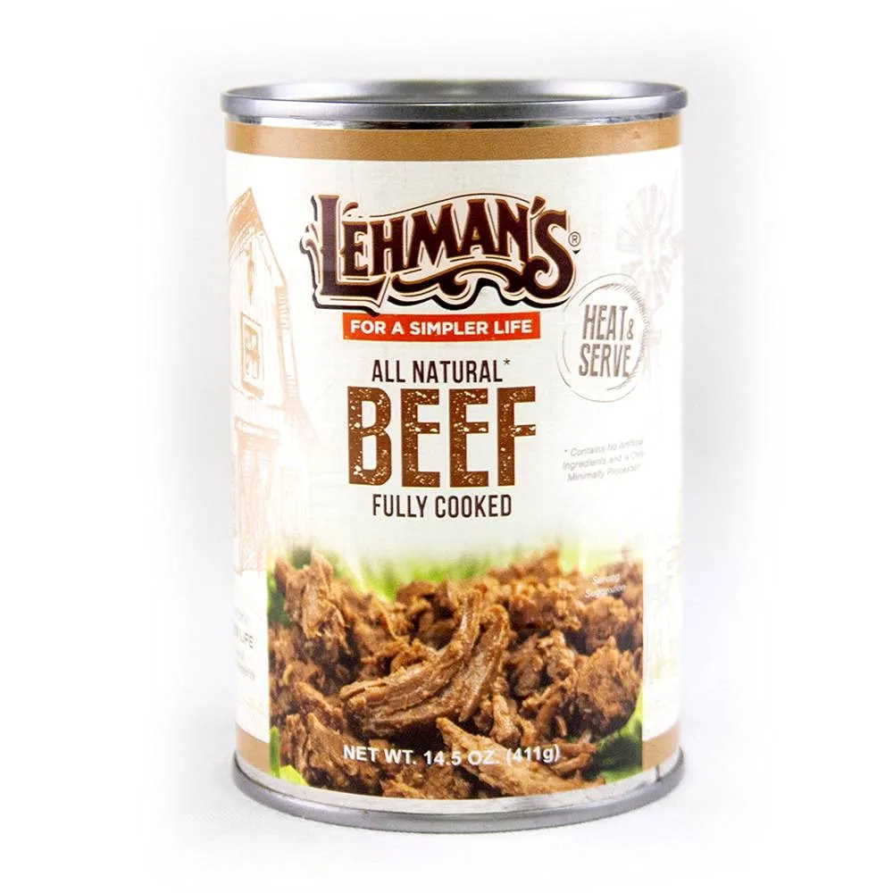 lehmans all natural ready canned ground