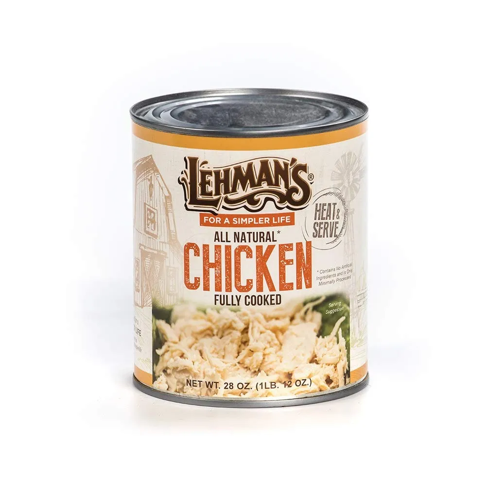 lehmans canned chicken flavorful natural