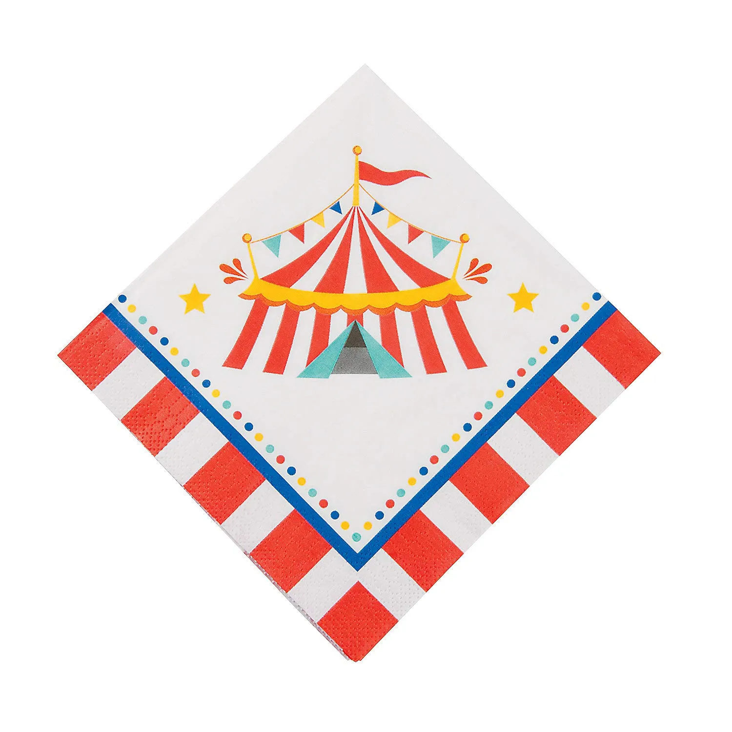 fun express carnival birthday tableware