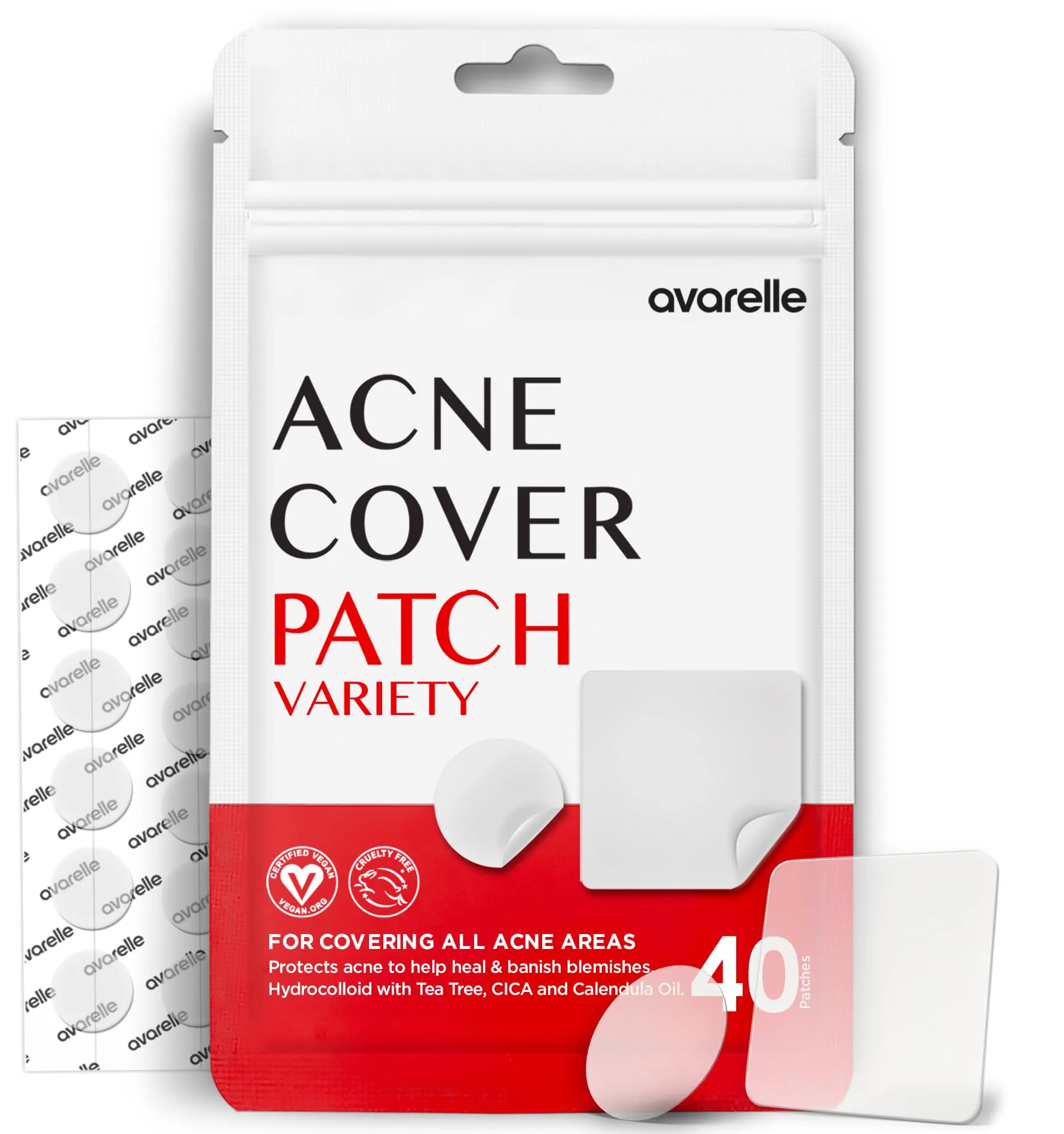 avarelle patches hydrocolloid calendula variety