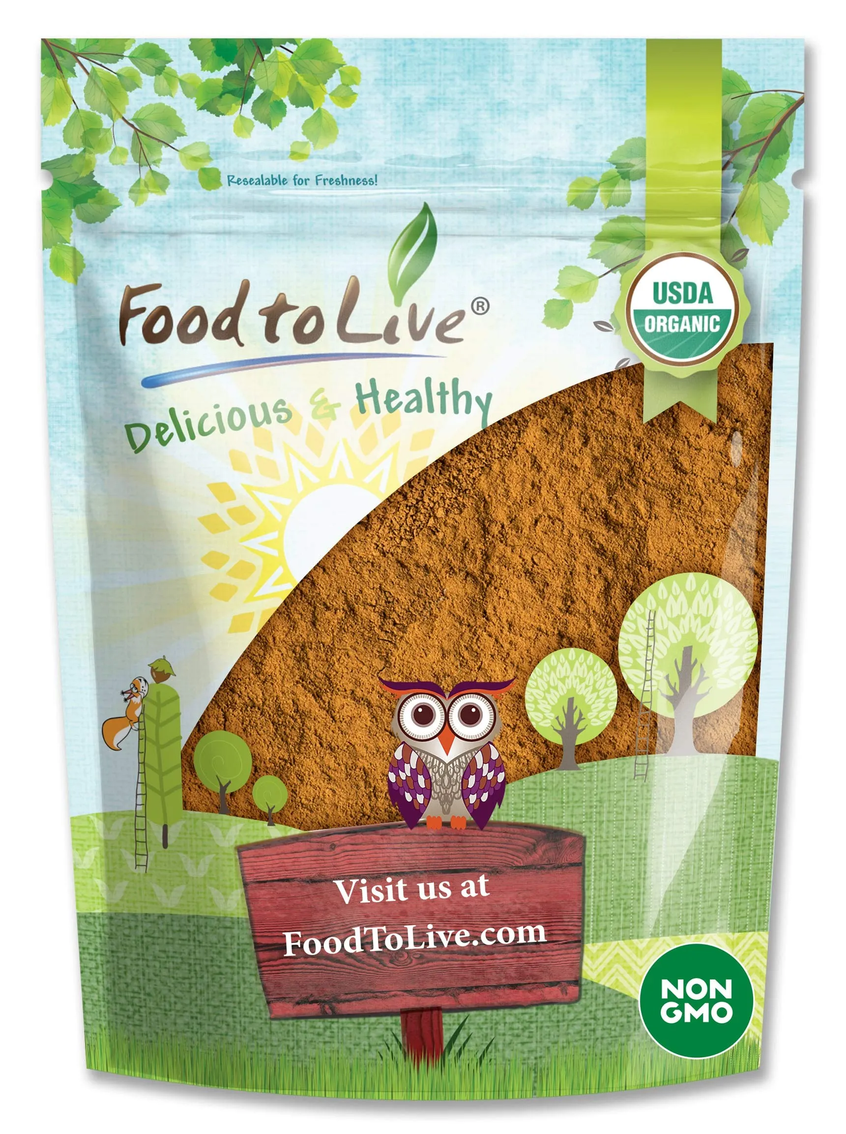 organic cinnamon powder ounces superfood