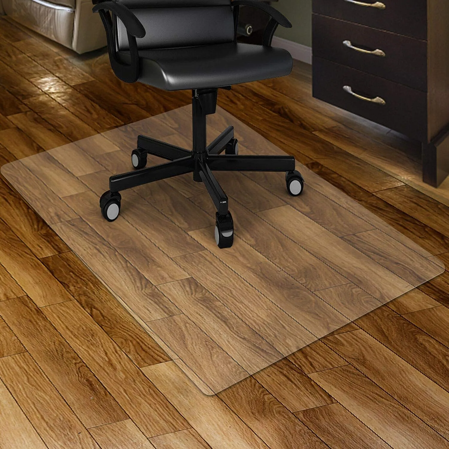 kuyal hardwood transparent protection rectangle